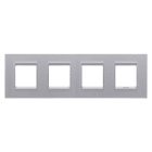 Gewiss - PLAQUE LUX 2+2+2+2P H TITANE