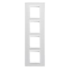 Gewiss - PLAQUE LUX INT. 2+2+2+2P V.MONOCHROME BL