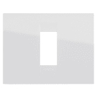 Gewiss - PLAQUE APPAREILLAGE GEO 1P BL - GW16401TB