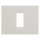Gewiss - PLAQUE APPAREILLAGE GEO 1P IVOIRE - GW16401TI