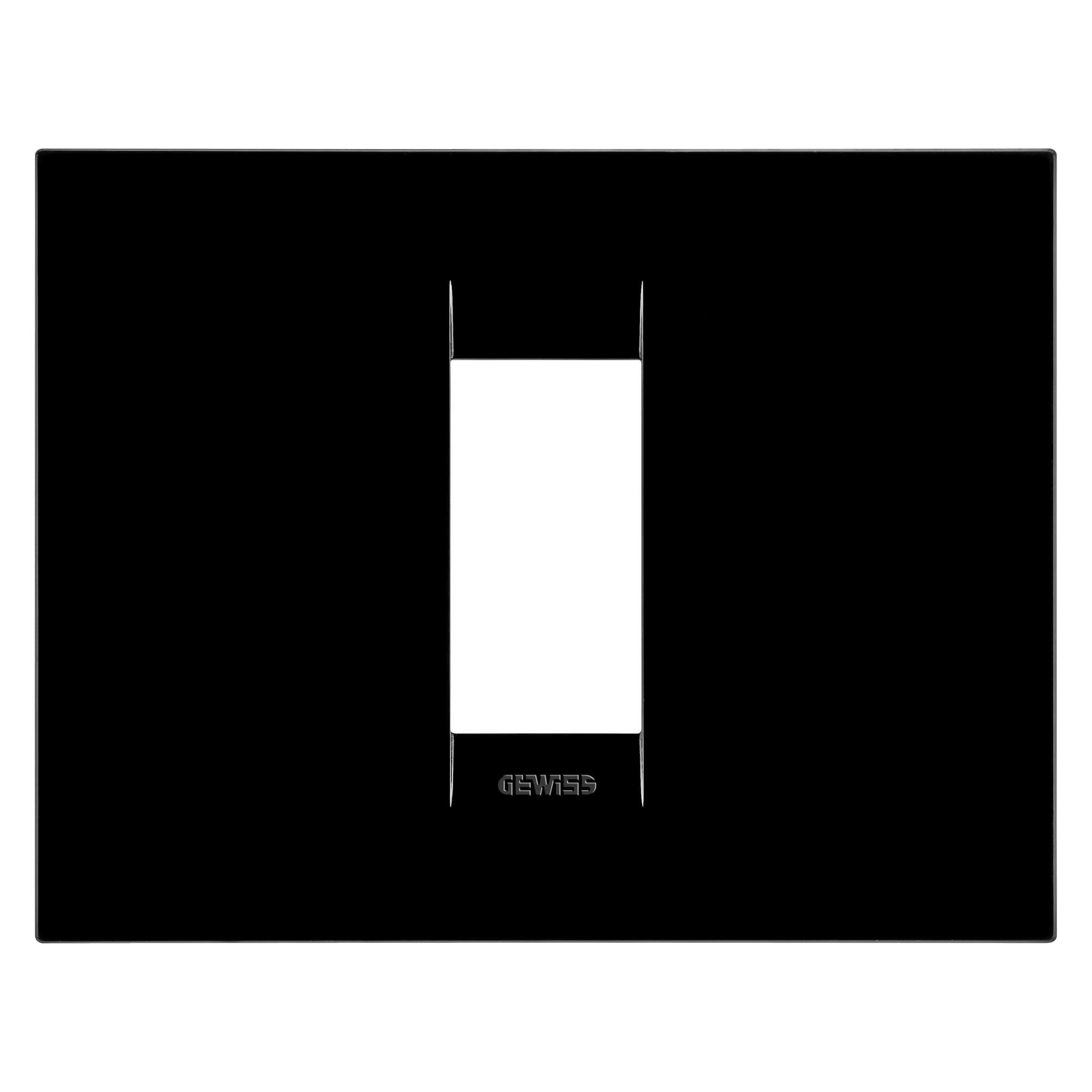 Gewiss - PLAQUE APPAREILLAGE GEO 1P NO TONER - GW16401TN