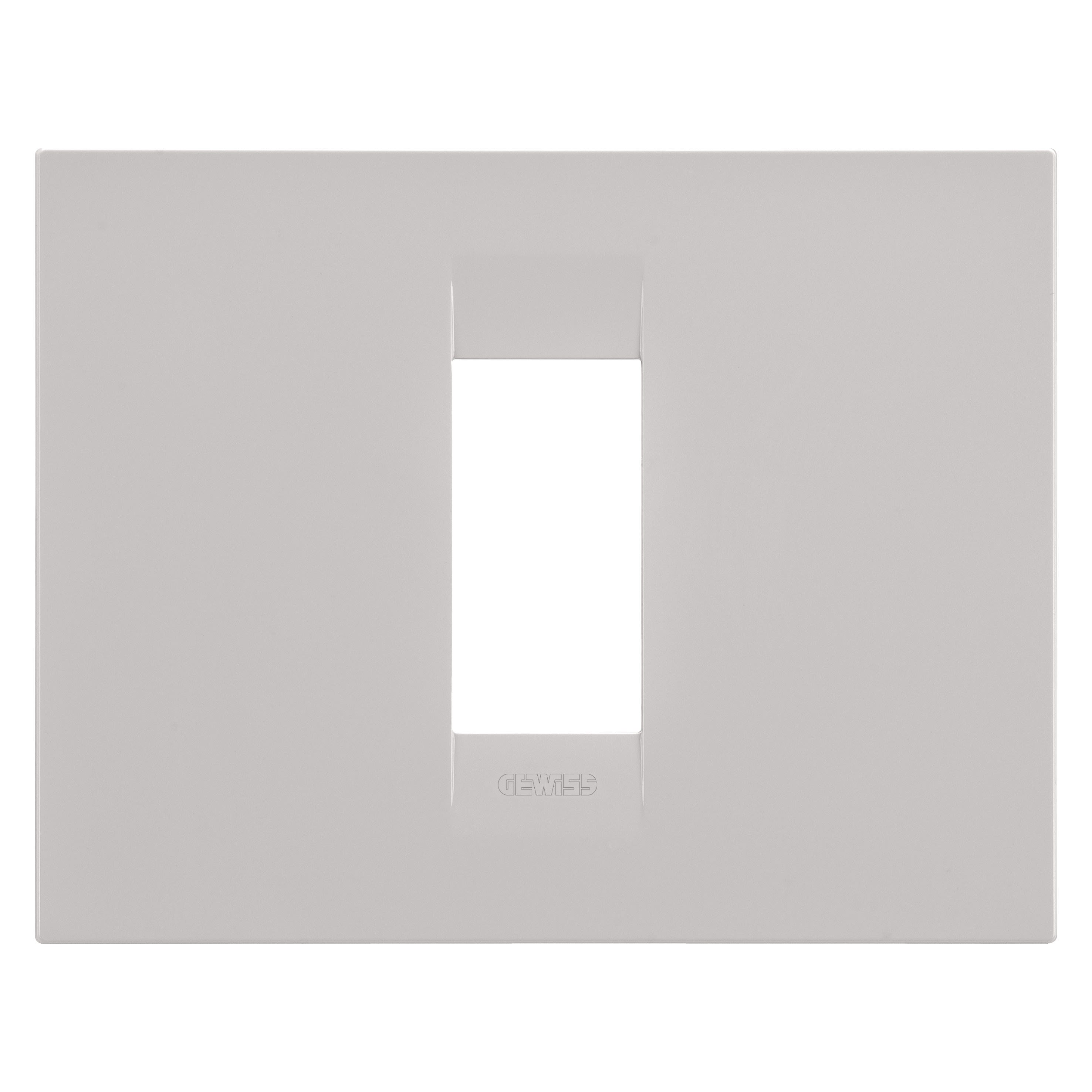 Gewiss - PLAQUE GEO 1P NATUREL BEIGE SATIN