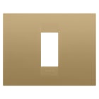 Gewiss - PLAQUE APPAREILLAGE GEO RECTANGULAIRE 1P OR - GW16401VO