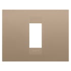 Gewiss - PLAQUE APPAREILLAGE GEO RECTANGULAIRE 1P CUIVRE DOUX - GW16401VX