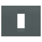 Gewiss - PLAQUE APPAREILLAGE GEO RECTANGULAIRE 1P SARCELLE - GW16401VZ