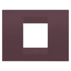 Gewiss - PLAQUE GEO RECT. 2P ROUGE TOSCANE