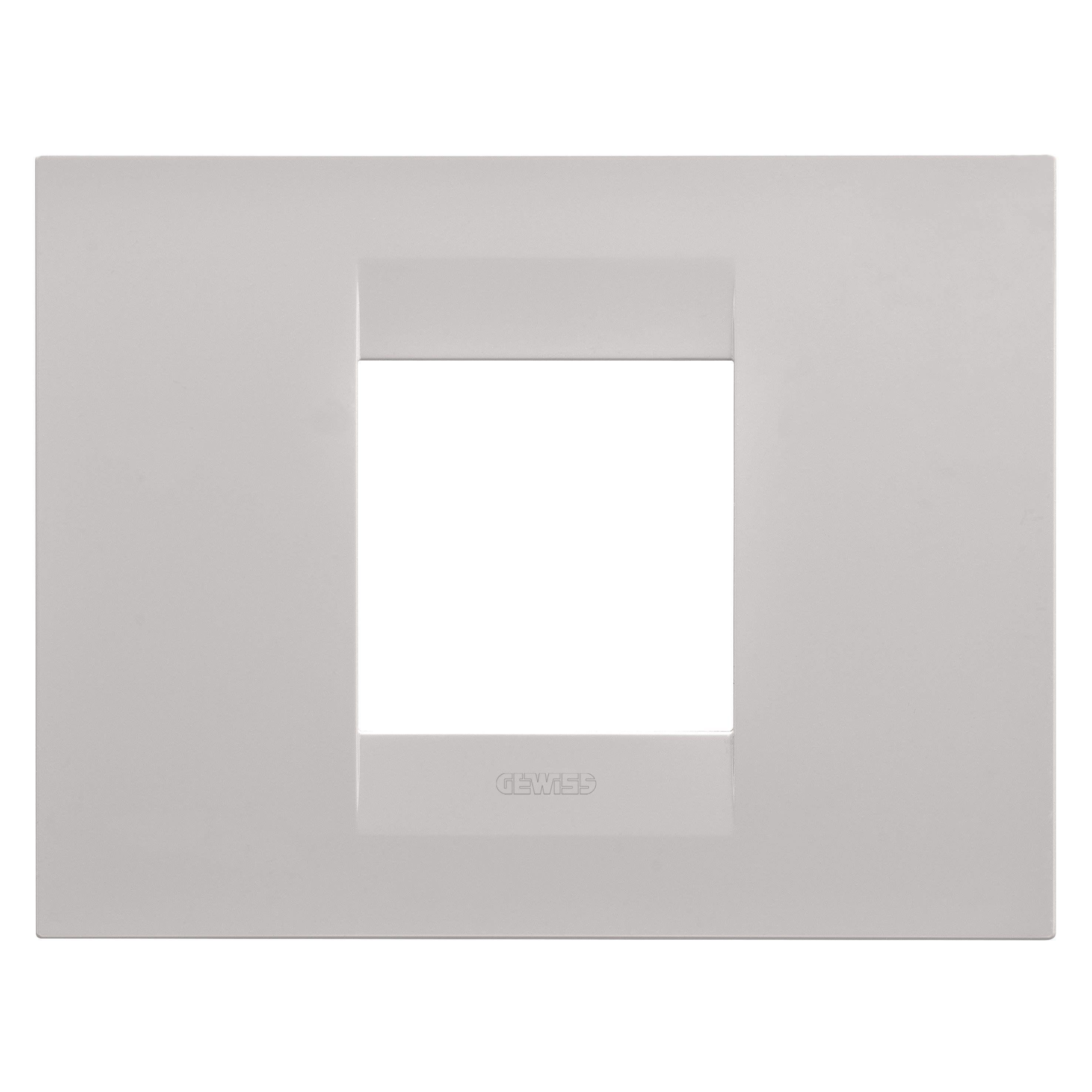 Gewiss - PLAQUE GEO 2P NATUREL BEIGE SATIN