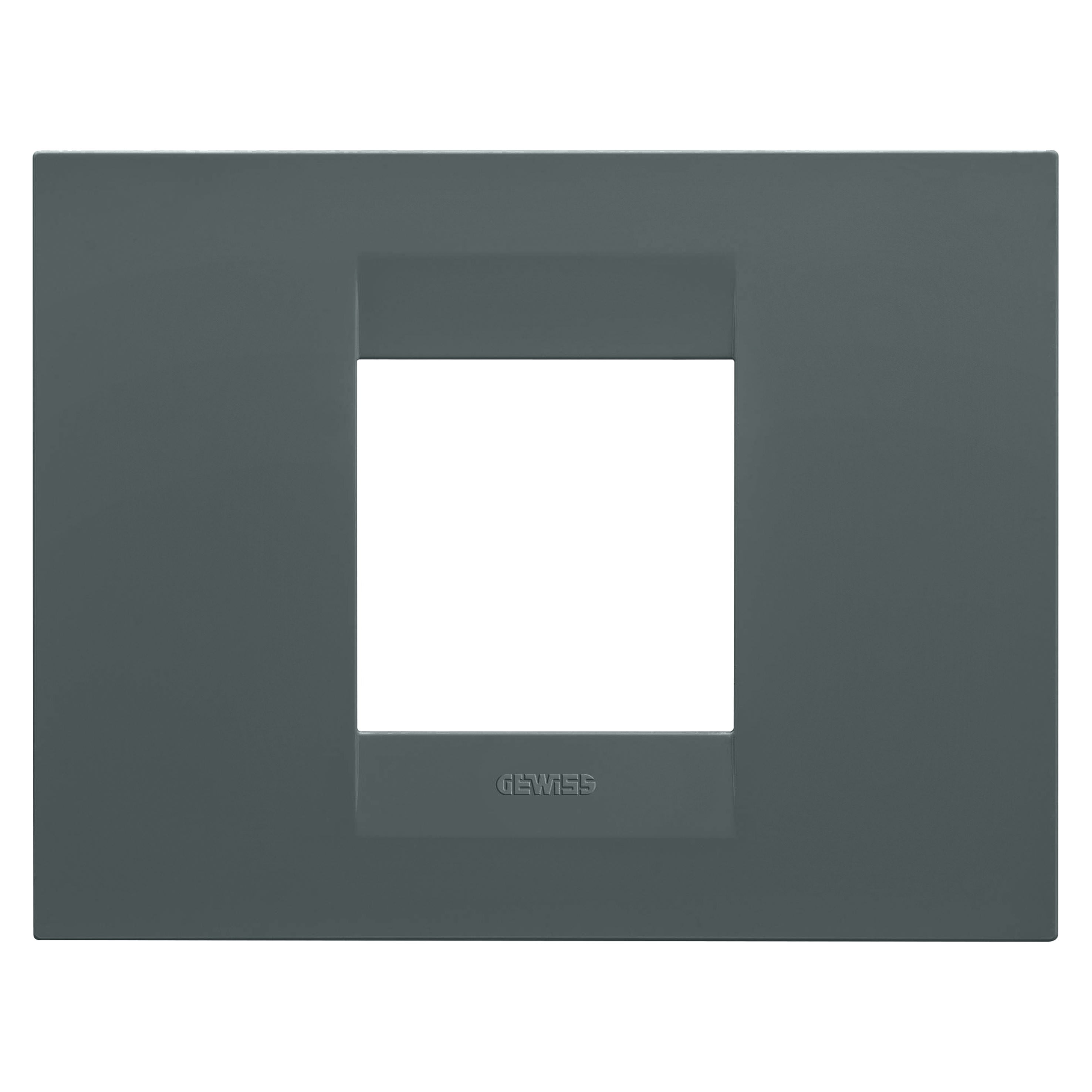 Gewiss - PLAQUE GEO RECTANGULAIRE 2P SARCELLE
