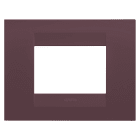 Gewiss - PLAQUE GEO RECT. 3P ROUGE TOSCANE