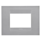 Gewiss - PLAQUE APPAREILLAGE GEO 3P TITANE - GW16403VT