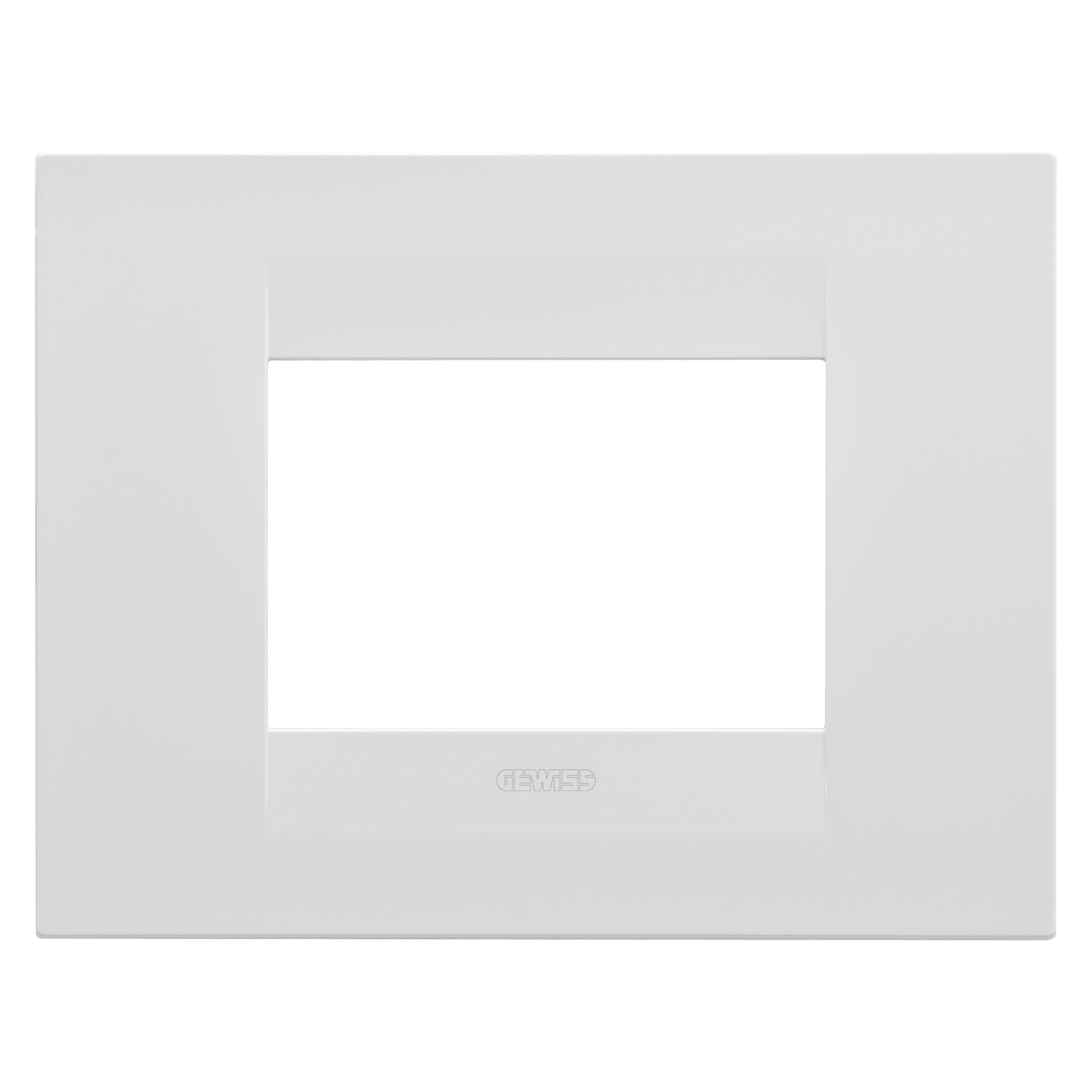 Gewiss - PLAQUE GEO 3P BL SATIN