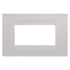 Gewiss - PLAQUE GEO 4P NATUREL BEIGE SATIN