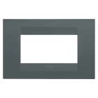 Gewiss - PLAQUE APPAREILLAGE GEO RECTANGULAIRE 4P SARCELLE - GW16404VZ