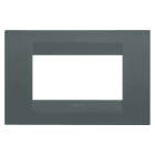 Gewiss - PLAQUE GEO RECTANGULAIRE 4P SARCELLE