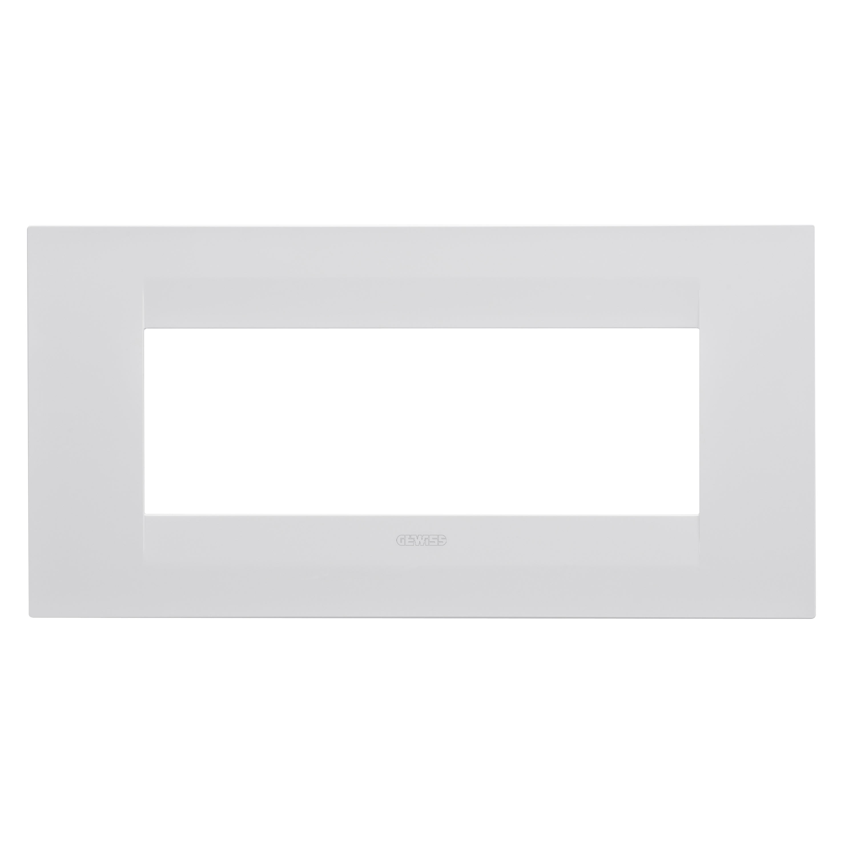 Gewiss - PLAQUE GEO 6P BL SATIN