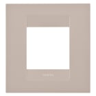 Gewiss - PLAQUE APPAREILLAGE GEO INT. 2P CHANVRE - GW16422TC