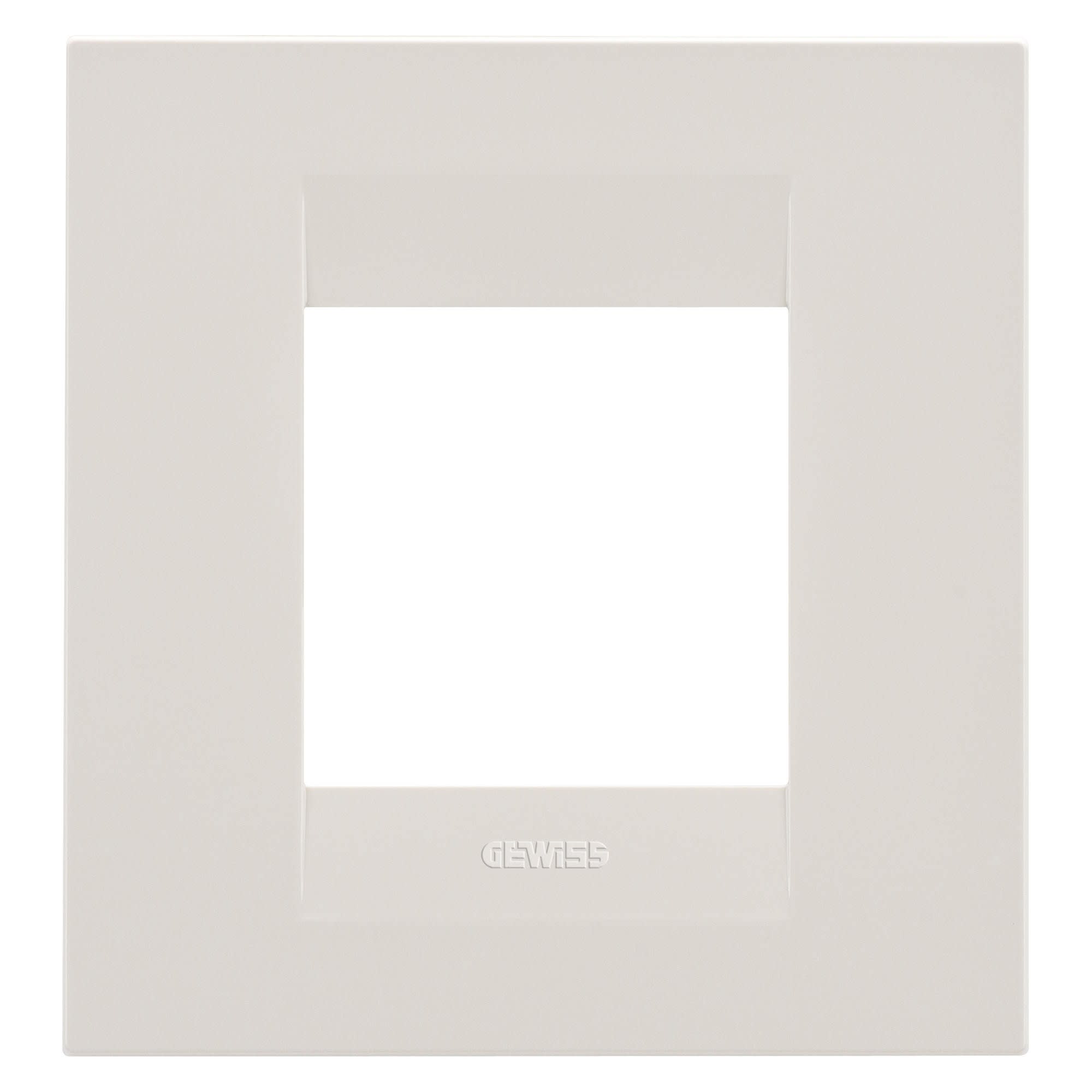 Gewiss - PLAQUE GEO INT. 2P IVOIRE