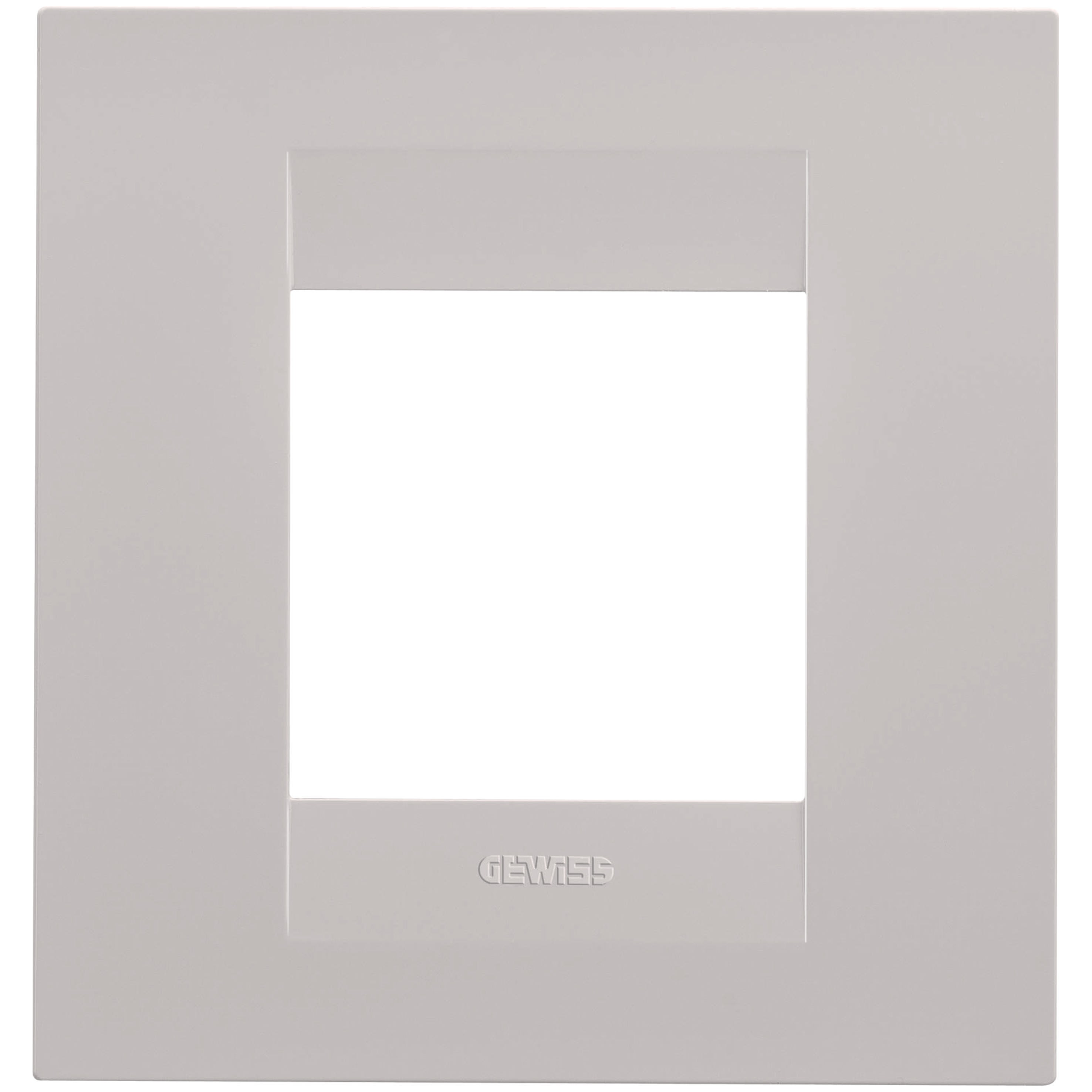 Gewiss - PLAQUE GEO 2P BEIGE NATUREL