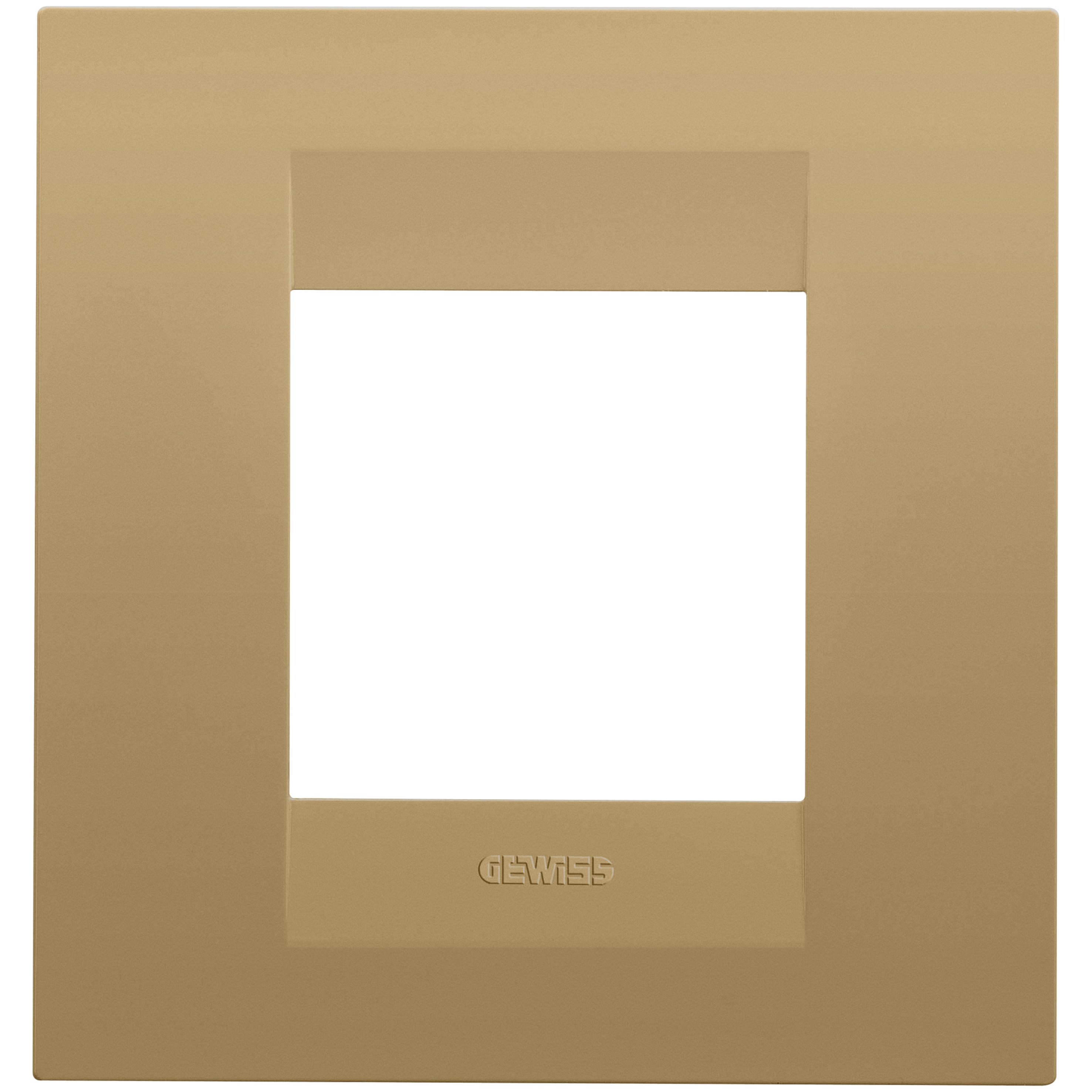 Gewiss - PLAQUE GEO 2P OR