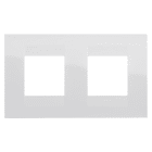 Gewiss - PLAQUE GEO INT. 2+2P H BL CRÈME