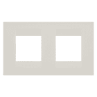 Gewiss - PLAQUE GEO INT. 2+2P H IVOIRE