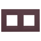 Gewiss - PLAQUE GEO 2+2P H ROUGE TOSCANE