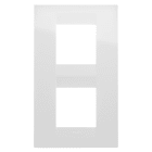 Gewiss - PLAQUE GEO INT. 2+2P V.E. 71 BL CRÈME