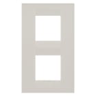 Gewiss - PLAQUE APPAREILLAGE GEO INT. 2+2P V.E. 71 IVOIRE - GW16424TI