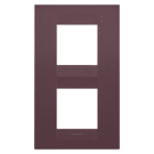 Gewiss - PLAQUE GEO 2+2P V ROUGE TOSCANE