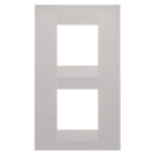 Gewiss - PLAQUE GEO 2+2P V BEIGE NATUREL