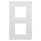 Gewiss - PLAQUE APPAREILLAGE GEO 2+2P V BLANC SATIN - GW16424VW