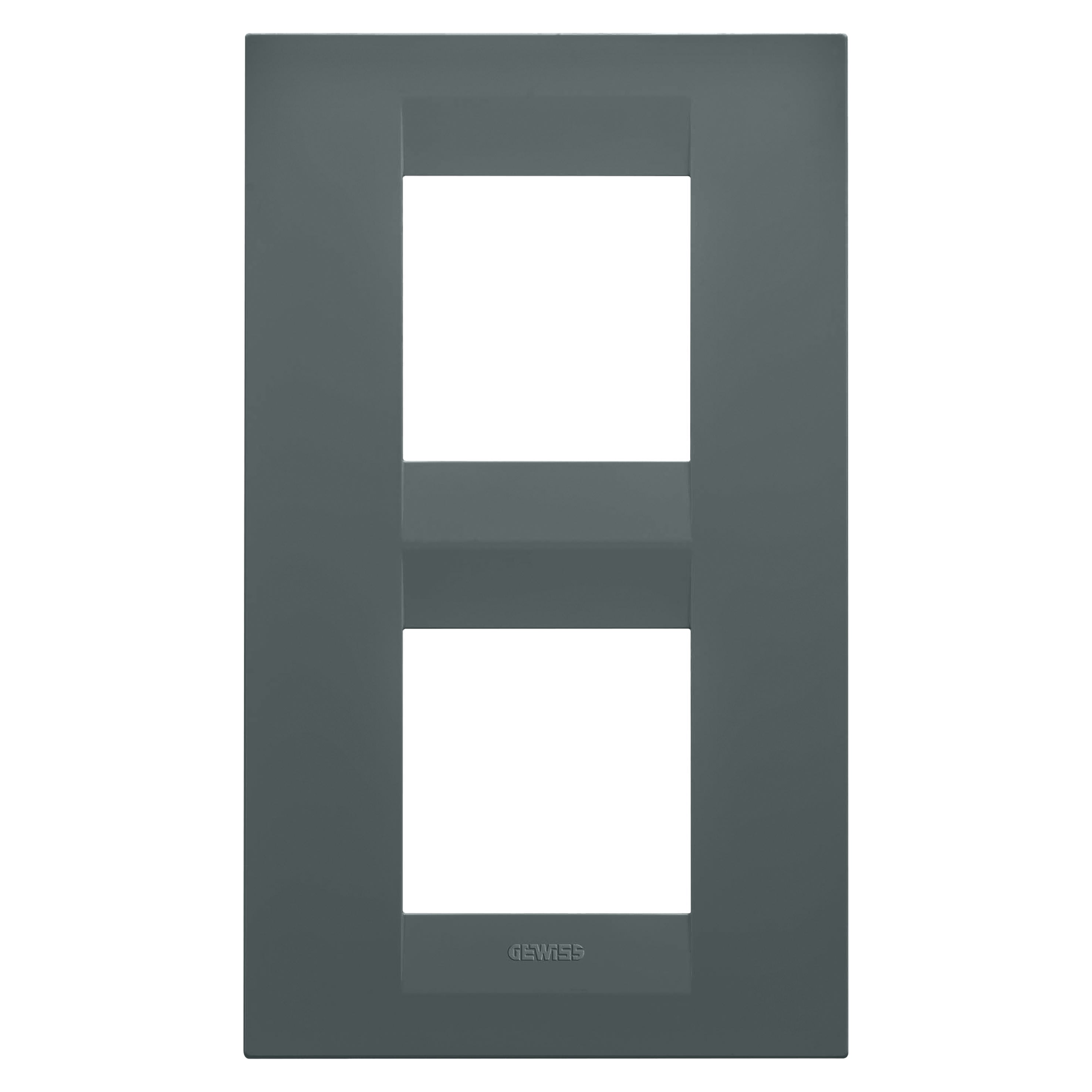 Gewiss - PLAQUE APPAREILLAGE GEO 2+2P V SARCELLE - GW16424VZ