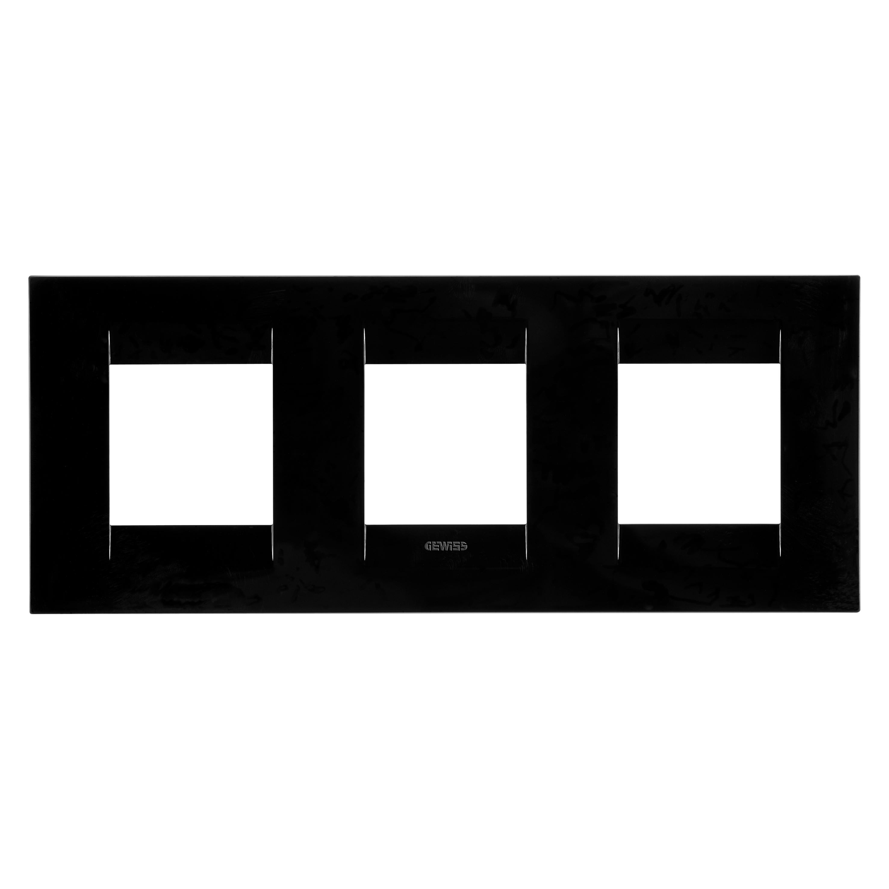 Gewiss - PLAQUE APPAREILLAGE GEO INT. 2+2+2P H NO TONER - GW16426TN