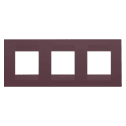 Gewiss - PLAQUE GEO 2+2+2P H ROUGE TOSCANE