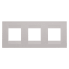 Gewiss - PLAQUE APPAREILLAGE GEO 2+2+2P H BEIGE NATUREL - GW16426VL