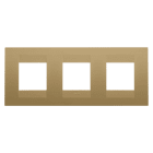 Gewiss - PLAQUE APPAREILLAGE GEO 2+2+2P H OR - GW16426VO