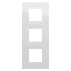 Gewiss - PLAQUE GEO INT. 2+2+2P V CRÈME