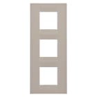 Gewiss - PLAQUE APPAREILLAGE GEO INT. 2+2+2P V CHANVRE - GW16427TC