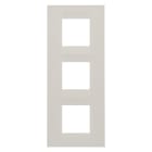 Gewiss - PLAQUE GEO INT. 2+2+2P V IVOIRE