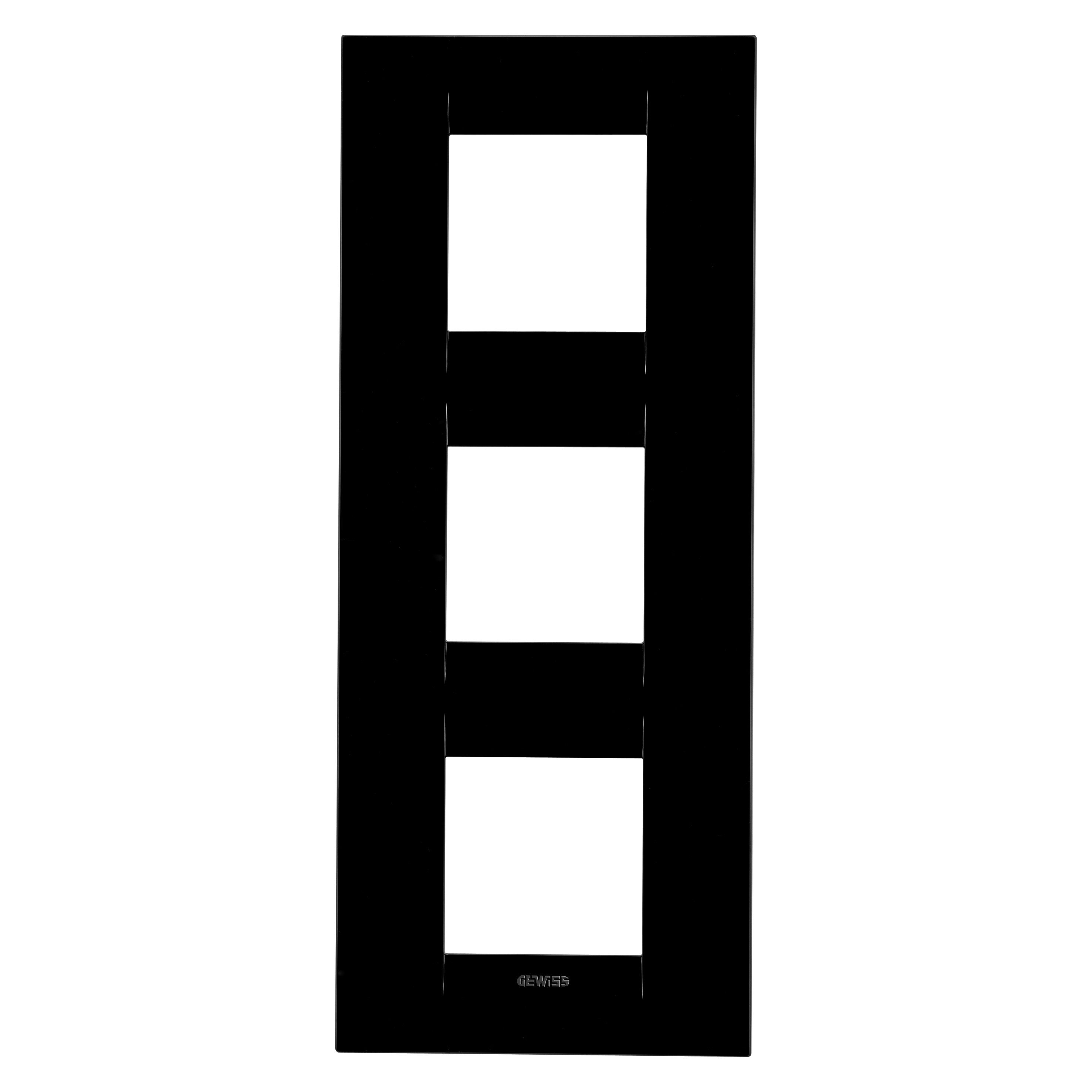 Gewiss - PLAQUE APPAREILLAGE GEO INT. 2+2+2P V NO TONER - GW16427TN