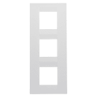Gewiss - PLAQUE GEO 2+2+2P V BLANC SATIN