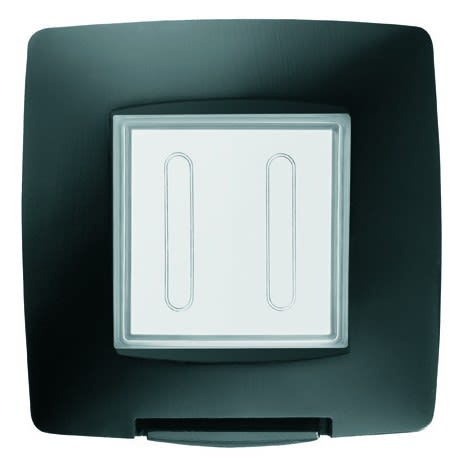 Gewiss - PLAQUE APPAREILLAGE ÉTANCHE 2P IP55 NO - GW16702TN