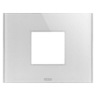 Gewiss - PLAQUE ICE 2P VERRE TITANE