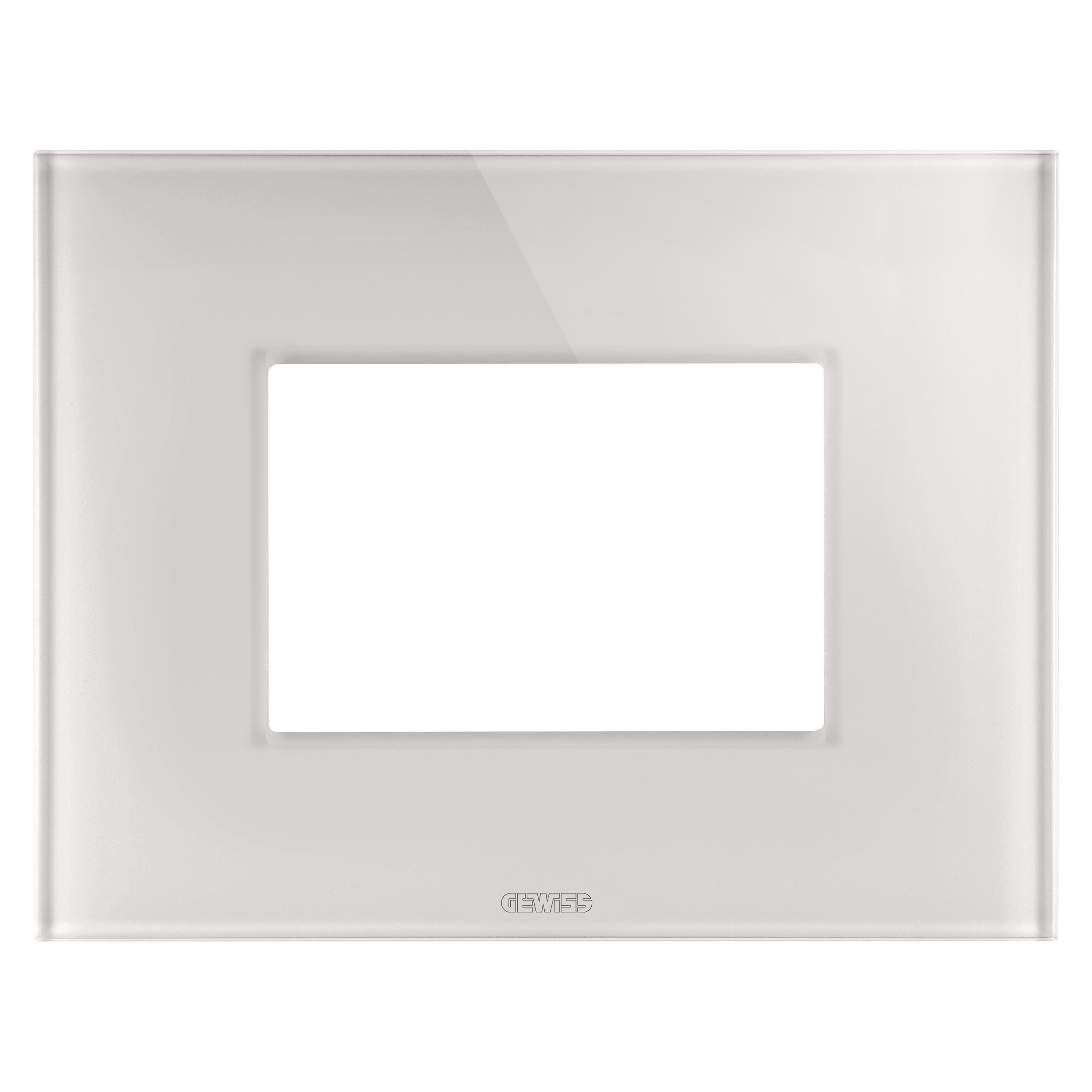 Gewiss - PLAQUE ICE 3P NATUREL BEIGE