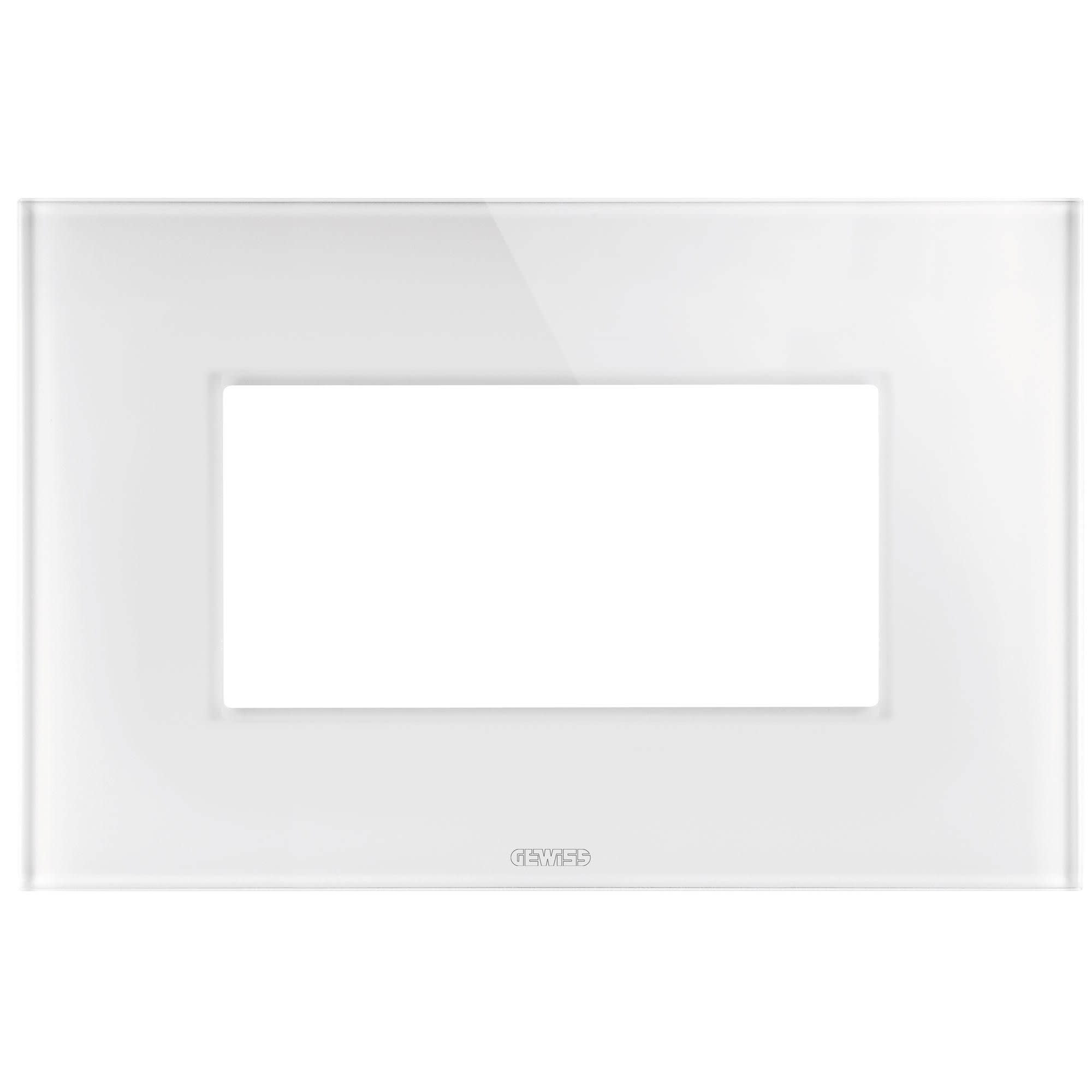 Gewiss - PLAQUE ICE 4P BL