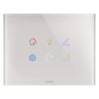 Gewiss - PLAQUE ICE TOUCH KNX 6 SYMB.BEIGE