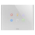 Gewiss - PLAQUE ICE TOUCH KNX SYMBOLES INT.TIT.