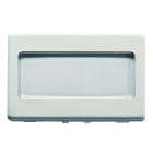 Gewiss - BOUTON-P.PORTE-ETIQ.ILLUM.3M SY/WT