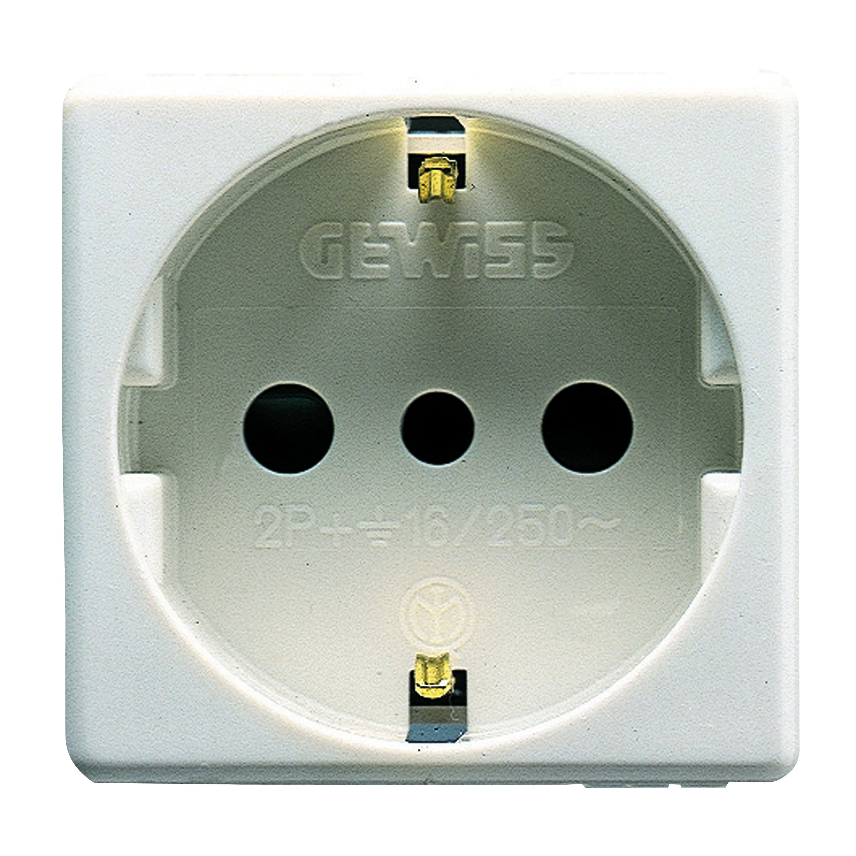 Gewiss - PRISE 2P+T 16A ST.ITAL./ALL.SY/WT
