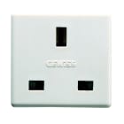Gewiss - PRISE 2P+T 13A BRITISH STD ECL.SY/WT